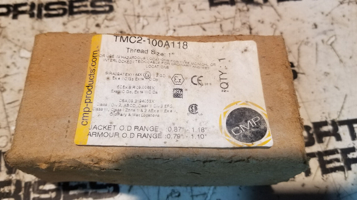 TMC2-100A118 CMP-Products Cable Gland