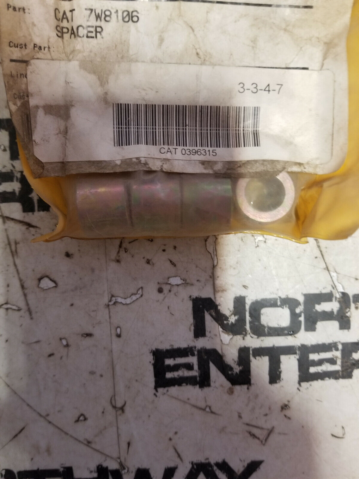 7W-8106 CATERPILLAR SPACER 4PC ONE PRICE