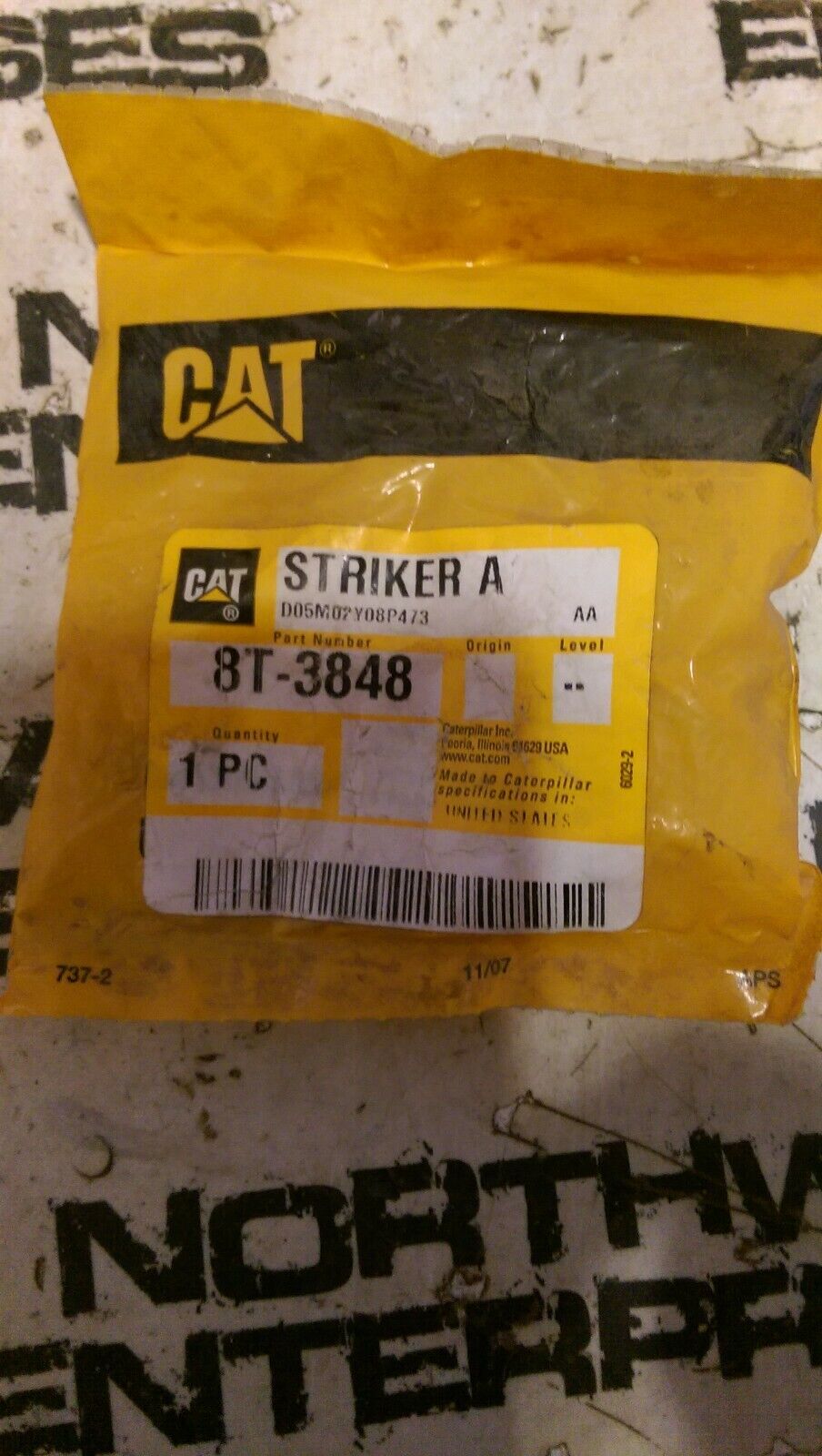 8t-3848 CATERPILLAR STRIKER