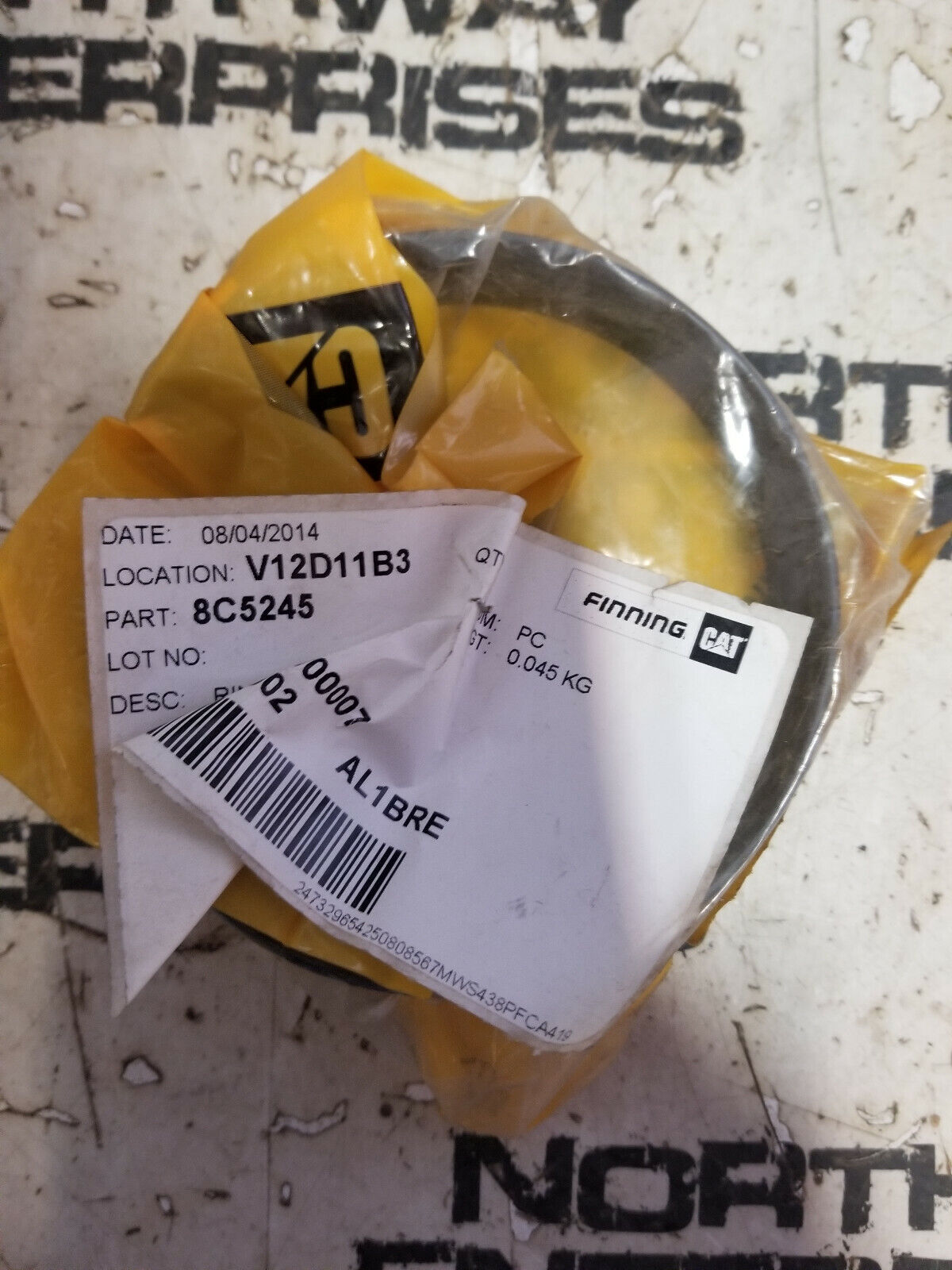 8C-5245: 91.90mm Internal Diameter Plastic Ring