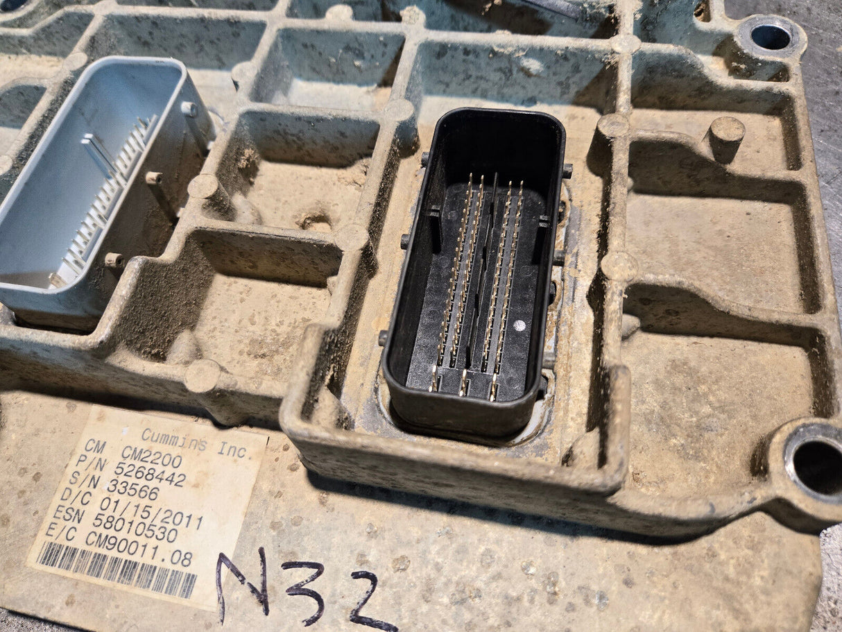 2010-2012 DODGE RAM 2500/3500 ECM 6.7 PCM ECU 5268442 CUMMINS CM2200