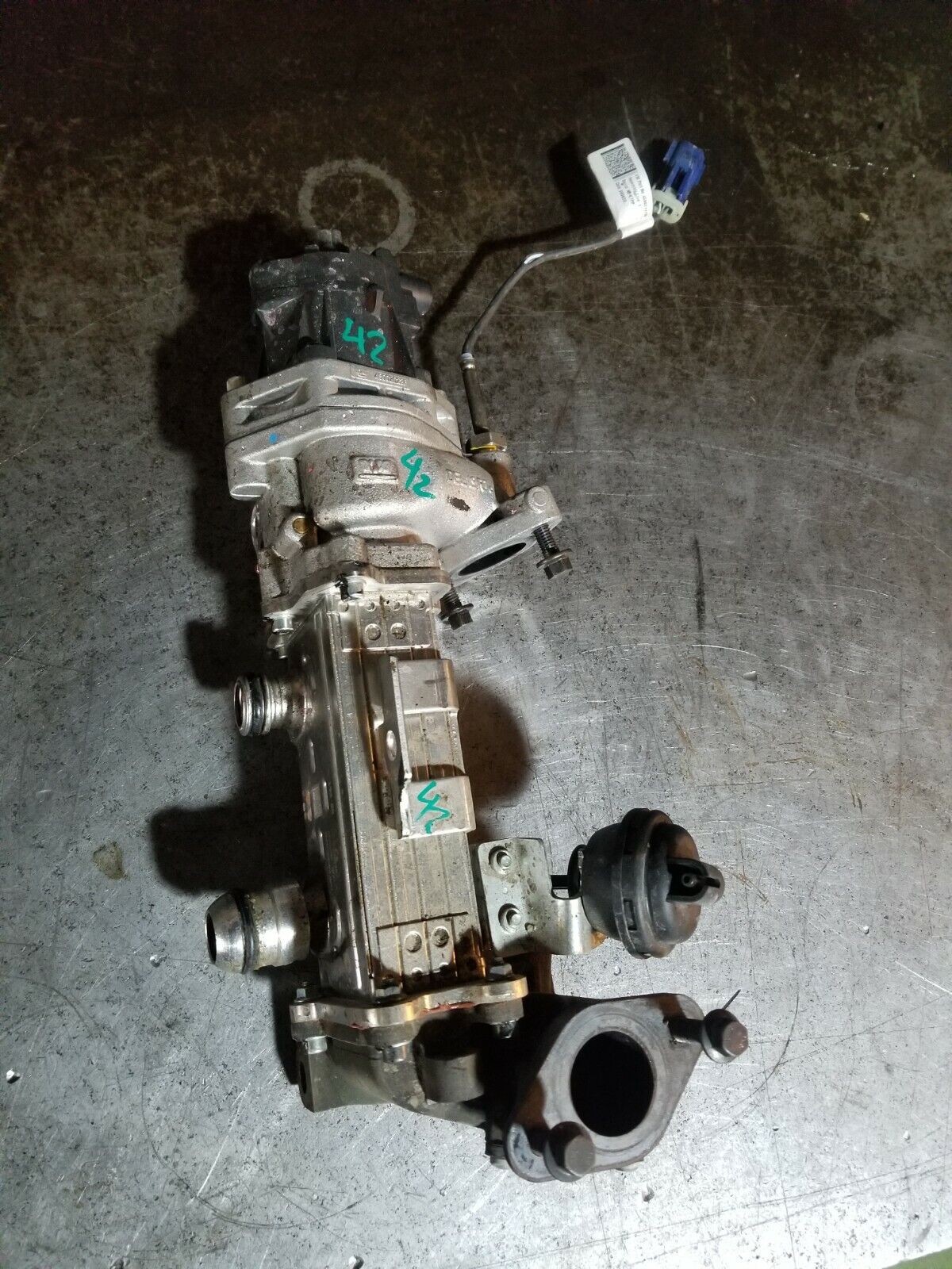 68211312AA 68211310AAA  3.0L ECODIESEL USED EGR COOLER