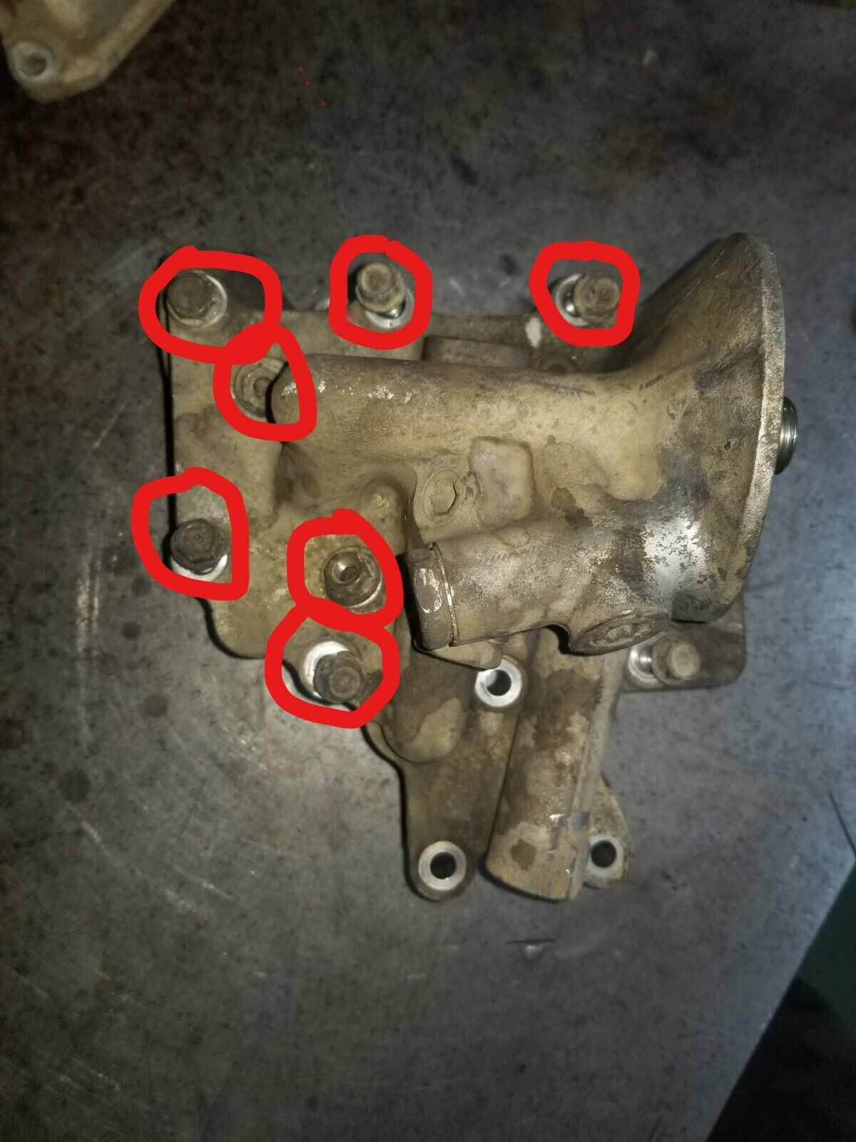 2001-2010 oil cooler housing bolts