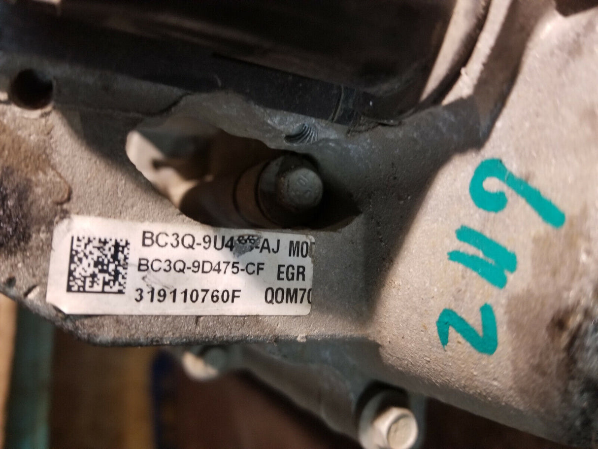 Egr Cooler EGR VALVE 6.7L Powerstroke F350 RH bc3q-9D475-DF