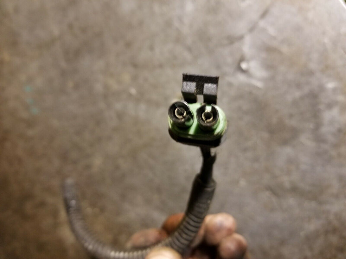 2 PIN 2 WIRE 99-02 7.3L POWERSTROKE ENGINE PIGTAIL green