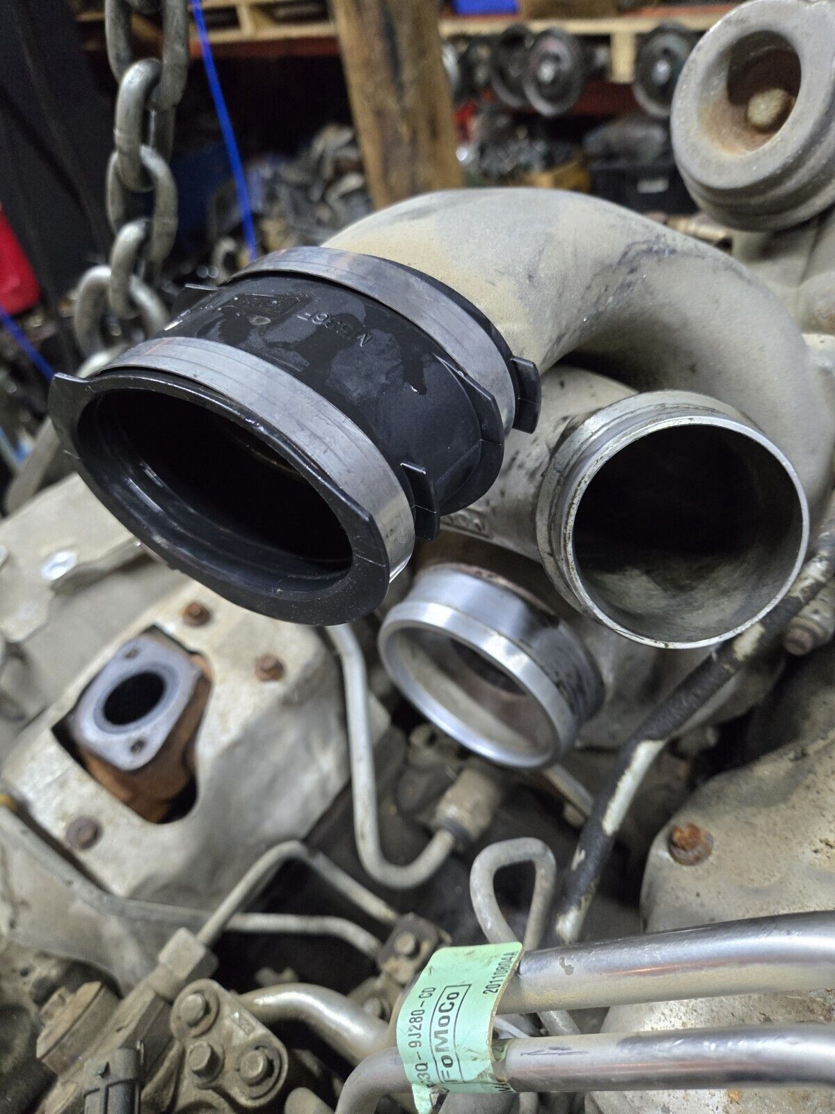 11-16 Ford F250 F350 6.7L Diesel Air Intake Boot Coupler bc3q-9p432-dc