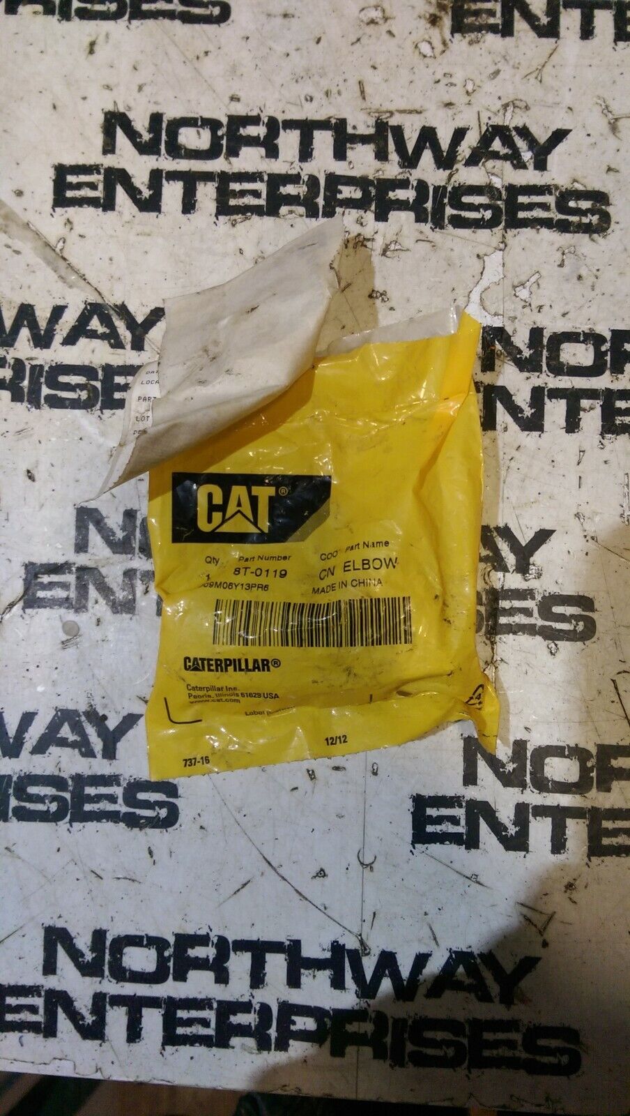 Cat 8T-0119 ELBOW