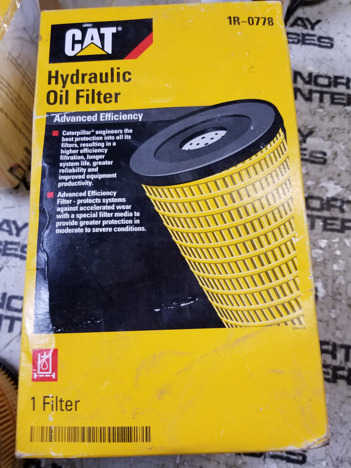 CAT 1R-0778 Hydraulic Oil Filter 1r0778