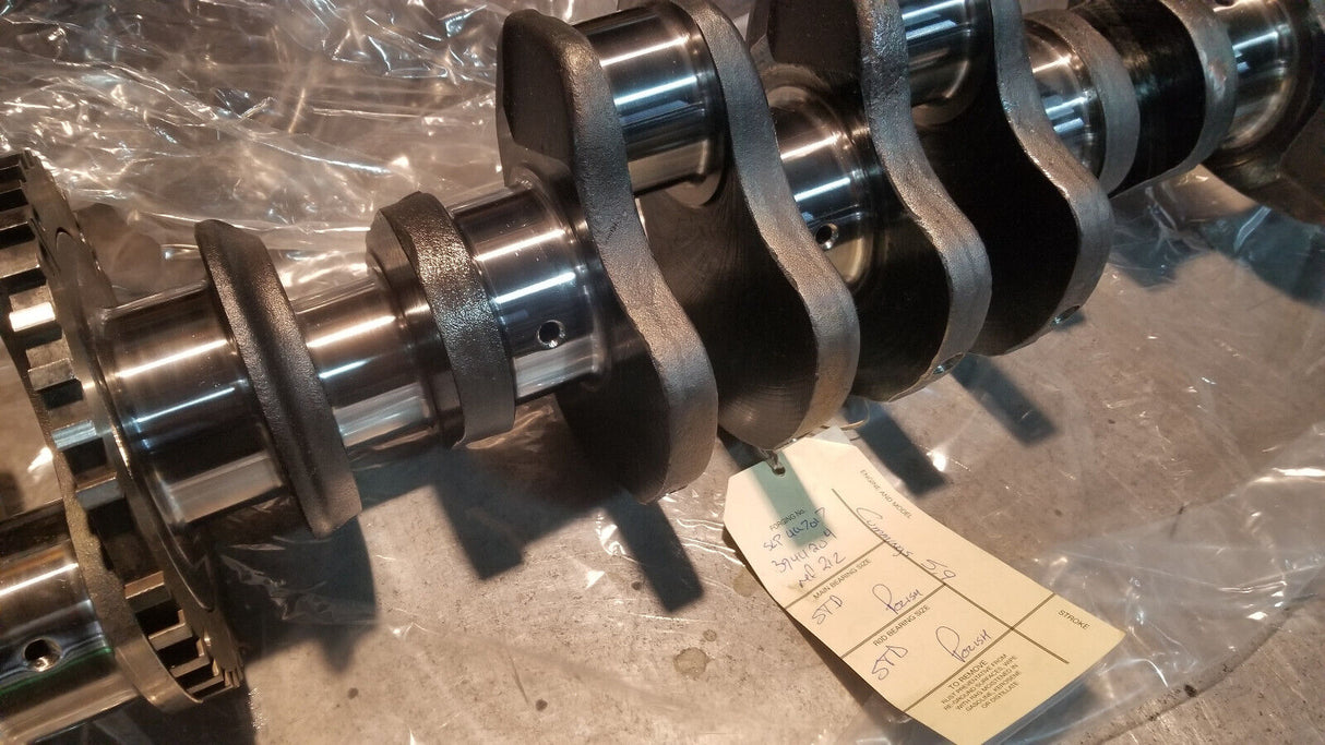 REMAN 3944204 3941199 5.9L CUMMINS CRANKSHAFT SONOFLUXED POLISHED STD RE212
