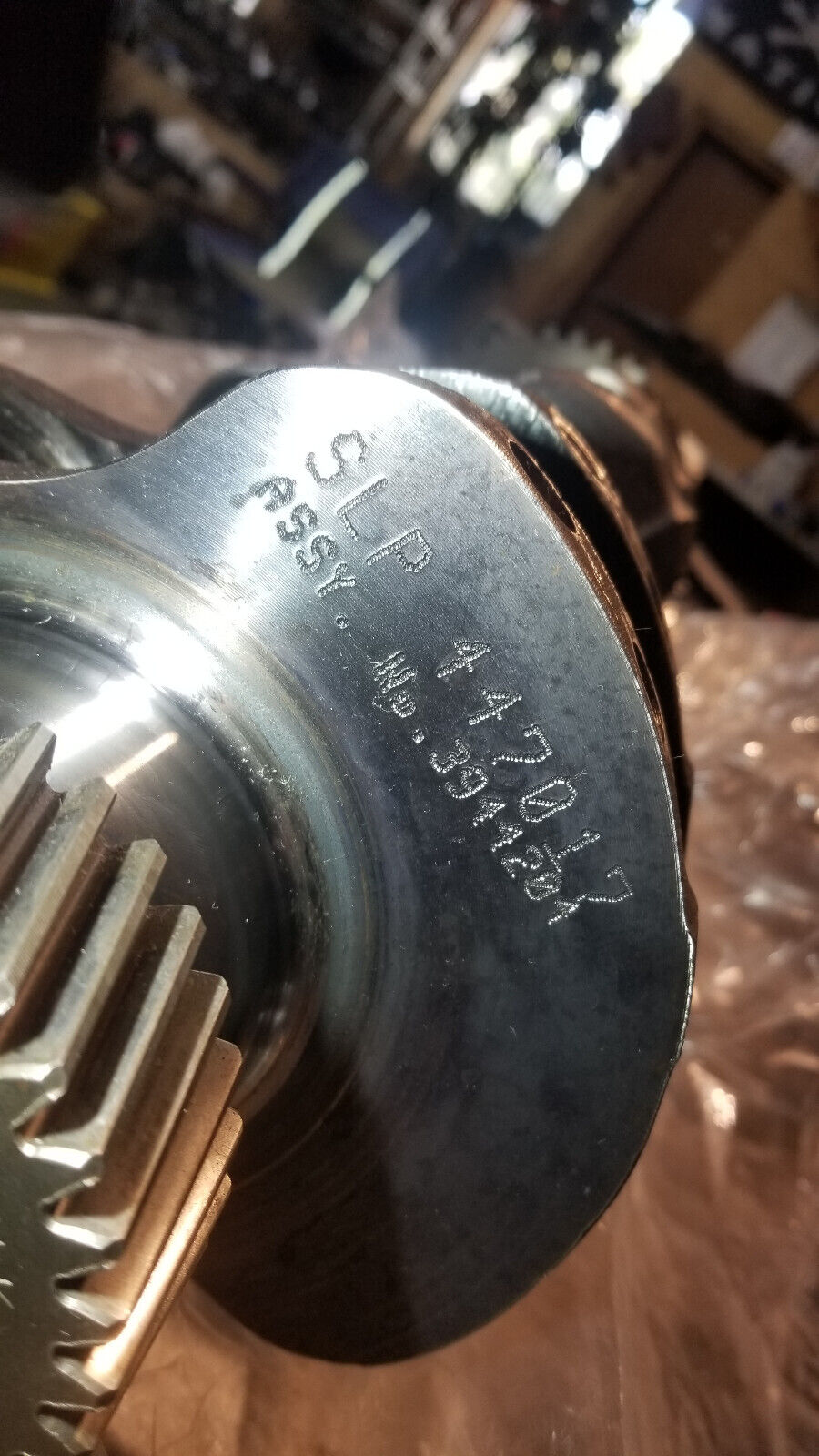 REMAN 3944204 3941199 5.9L CUMMINS CRANKSHAFT SONOFLUXED POLISHED STD RE212
