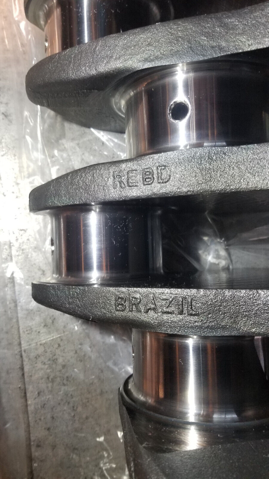 REMAN CUMMINS 5.9L CRANKSHAFT 3929037 SONOFLUXED POLISHED REF4016
