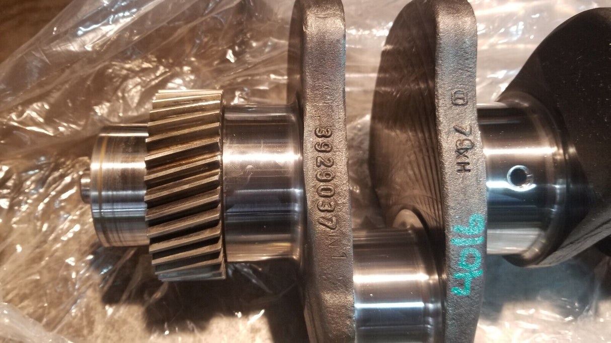 REMAN CUMMINS 5.9L CRANKSHAFT 3929037 SONOFLUXED POLISHED REF4016