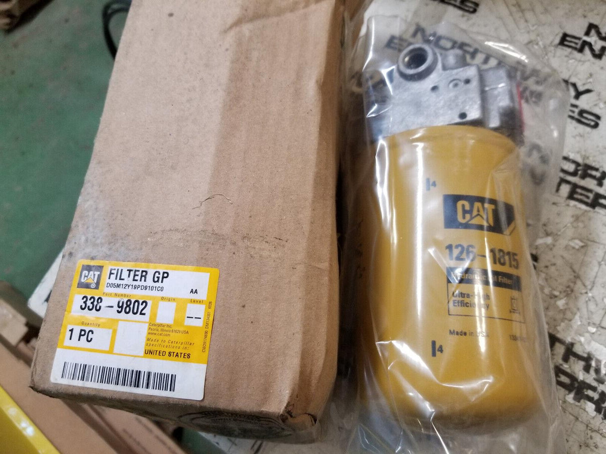 338-9802 Ultra High Efficiency Hydraulic/Transmission Filter 3389802 126-1815