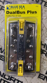 Blue Sea 2722 DualBus Plus 150A BusBar 1/4"-20 Stud 5 Gang
