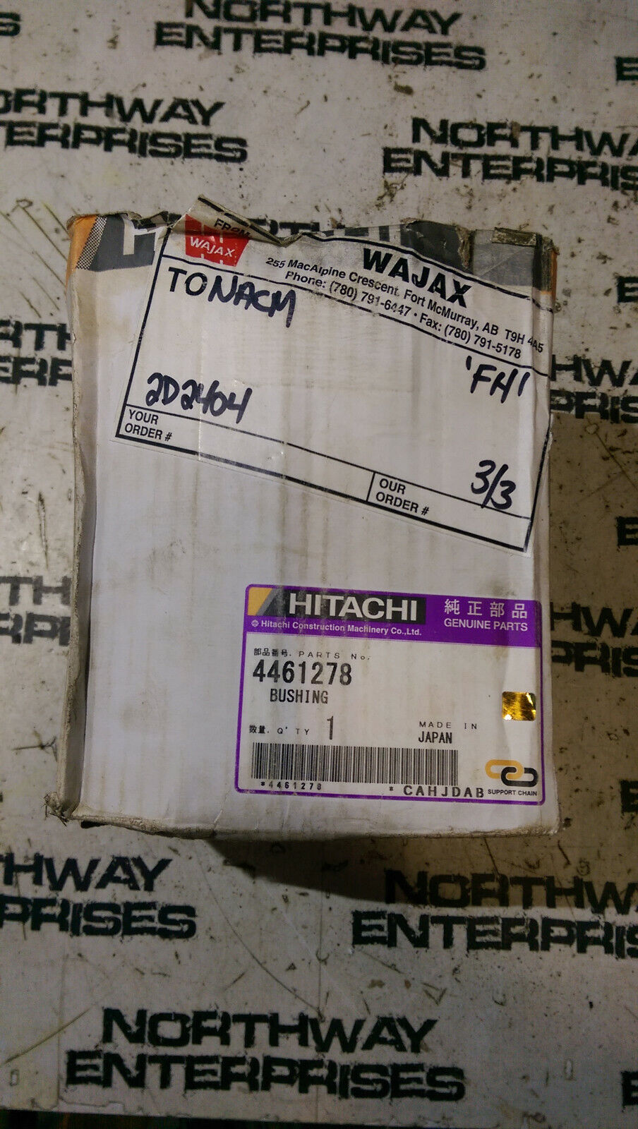 HITACHI 4461278 BUSHING