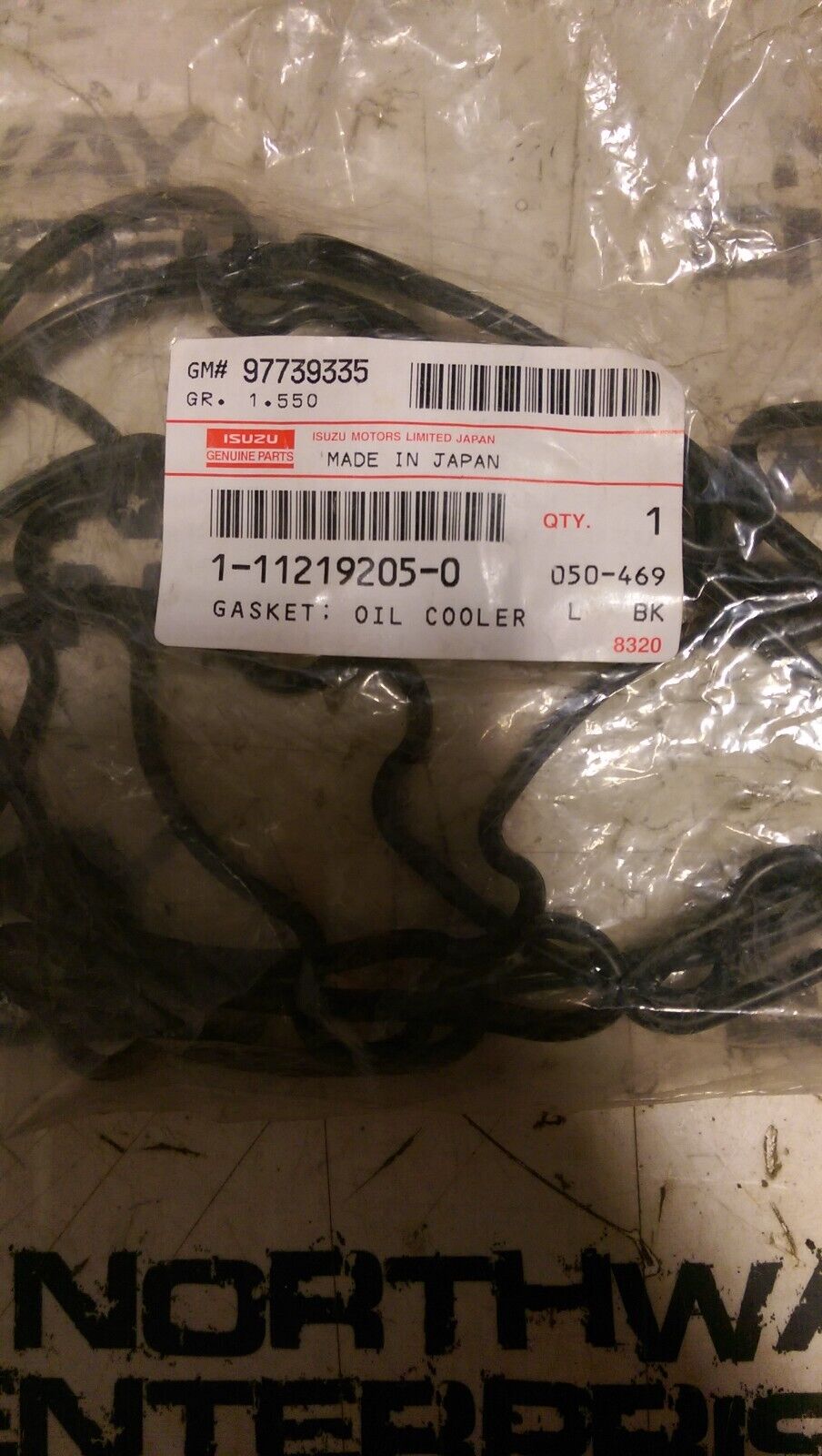 ISUZU 1-11219205-0 GASKET 1112192050