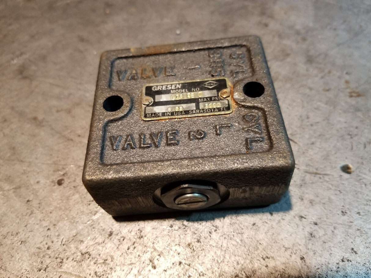 Gresen LOA-38-D - Hydraulic Valve LOA38D
