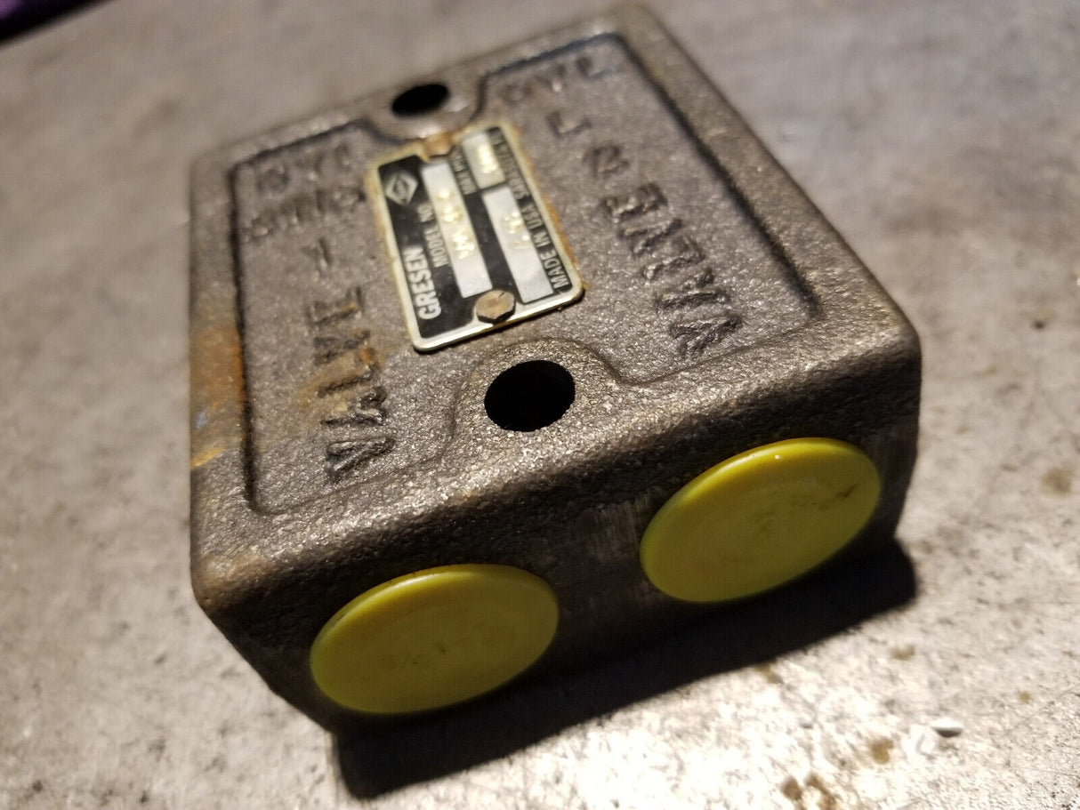 Gresen LOA-38-D - Hydraulic Valve LOA38D