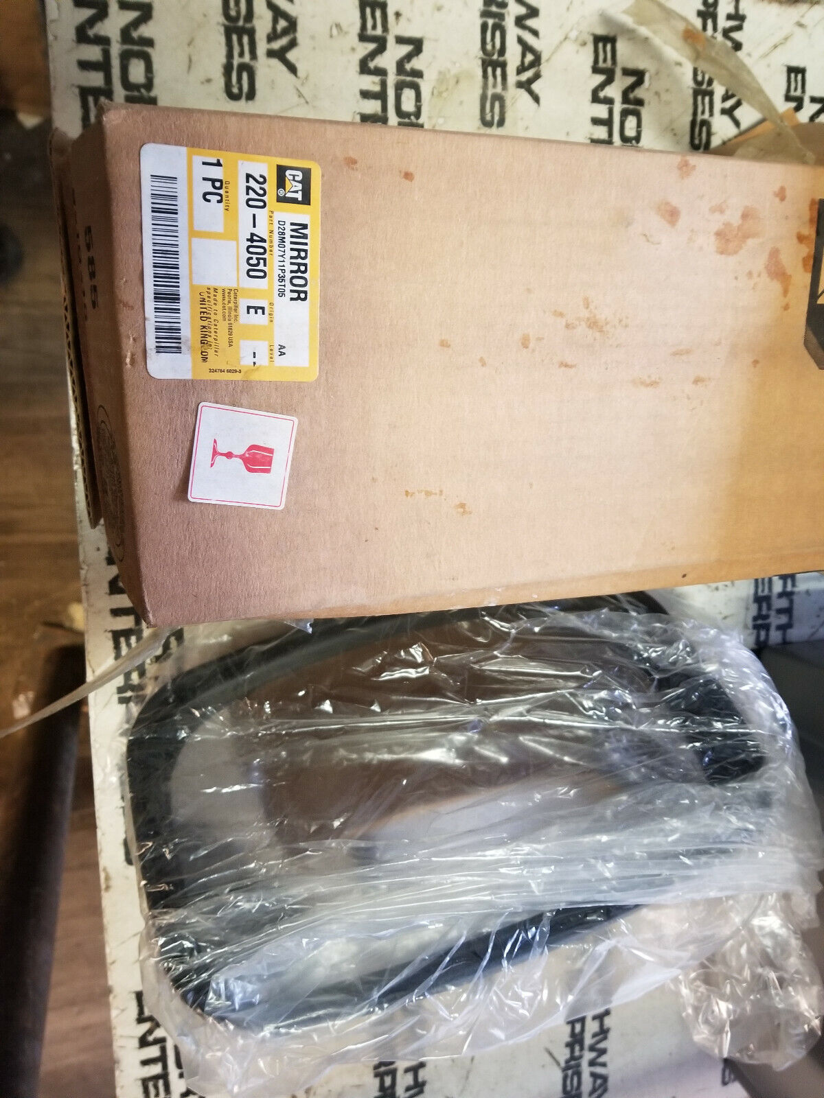 220-4050 CATERPILLAR MIRROR ASSEMBLY