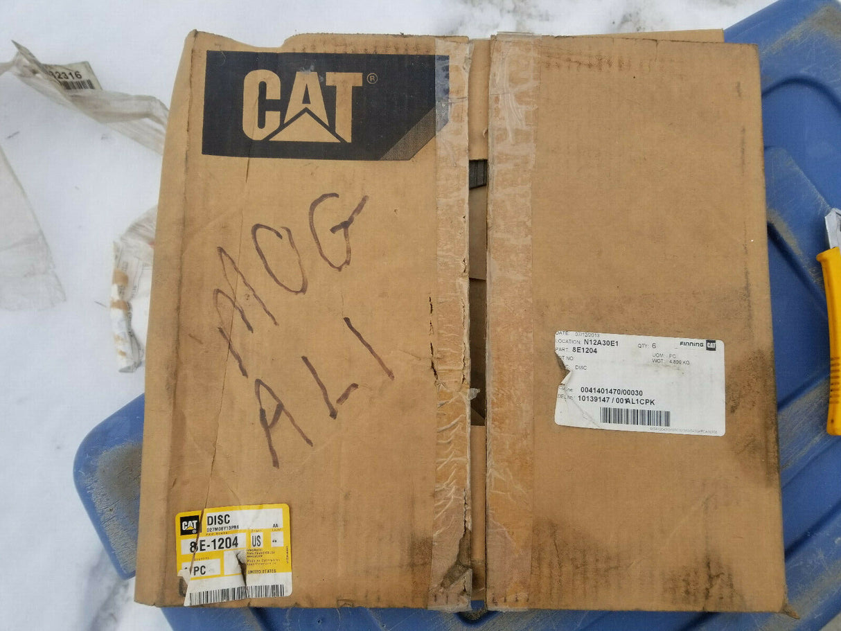 8E-1204 CATERPILLAR FRICTION DISC LOT OF 3 PIECES