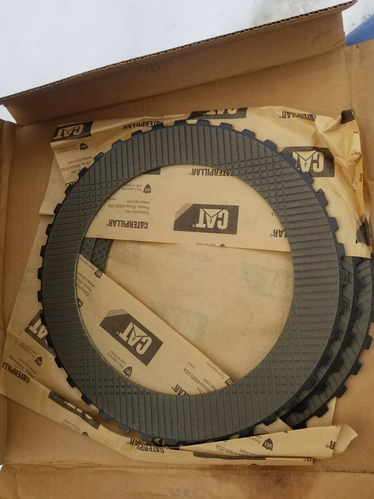 8E-1204 CATERPILLAR FRICTION DISC LOT OF 3 PIECES