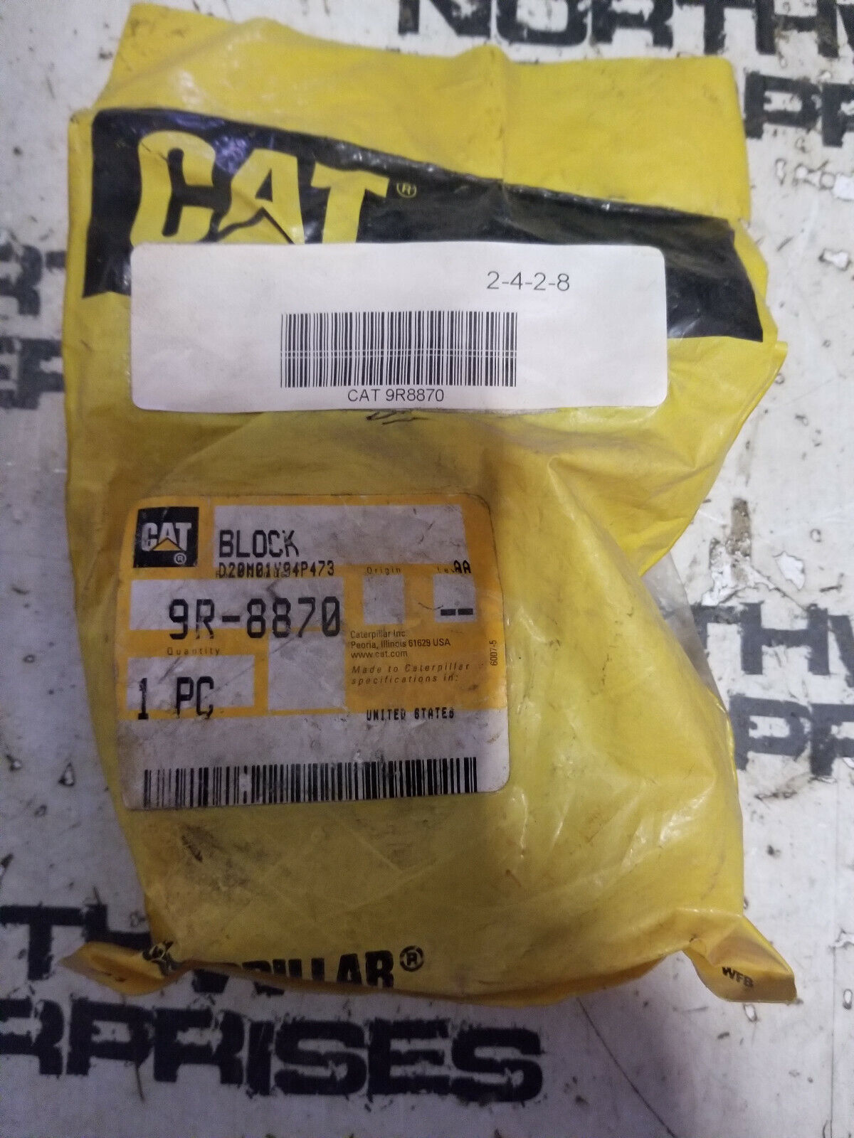 9R-8870 CATERPILLAR BLOCK