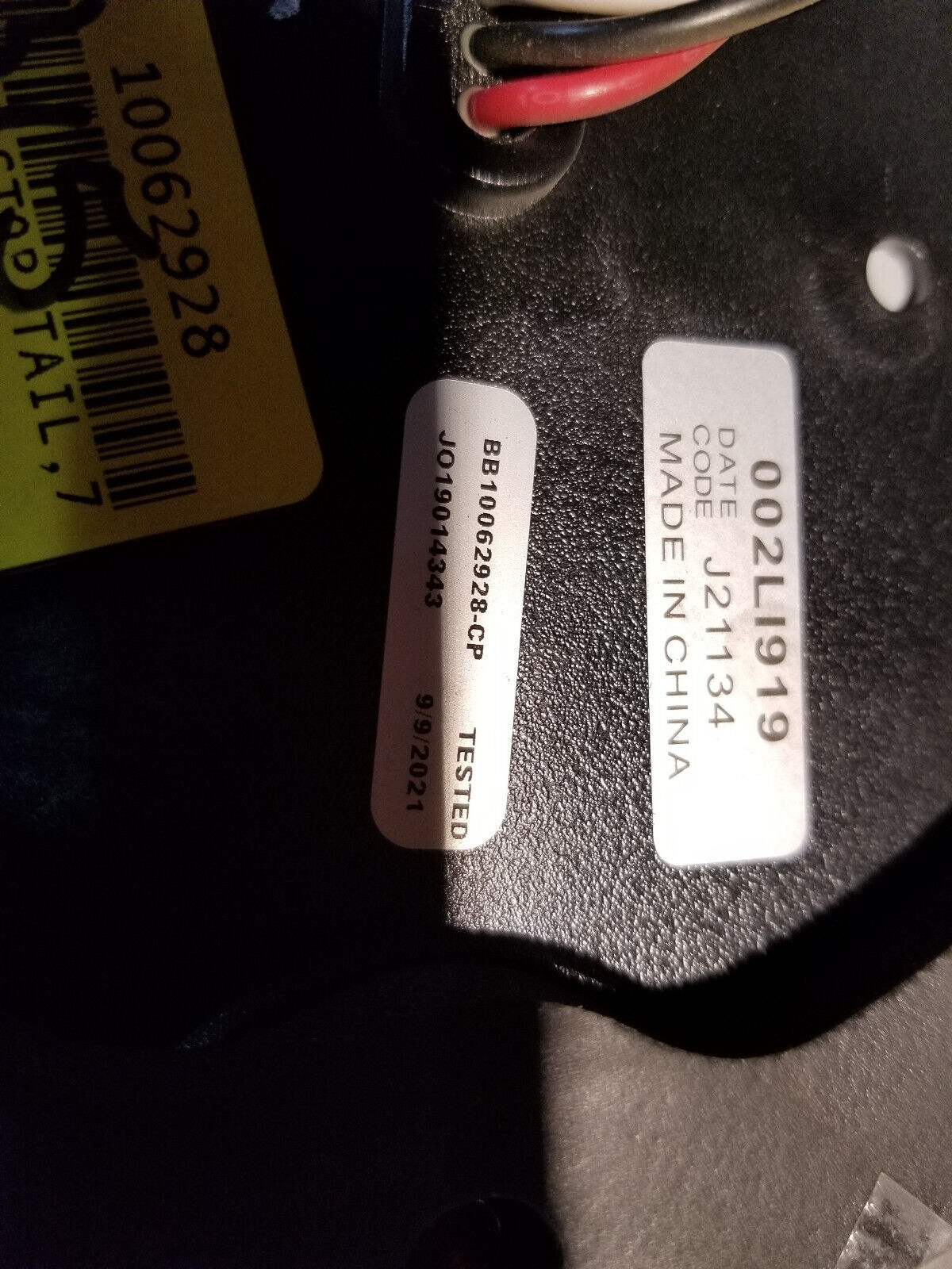 NEW 10062928 - RED LIGHT STOP-TAIL,7 IN, LED CROSS: 10062928, ECV7561STT