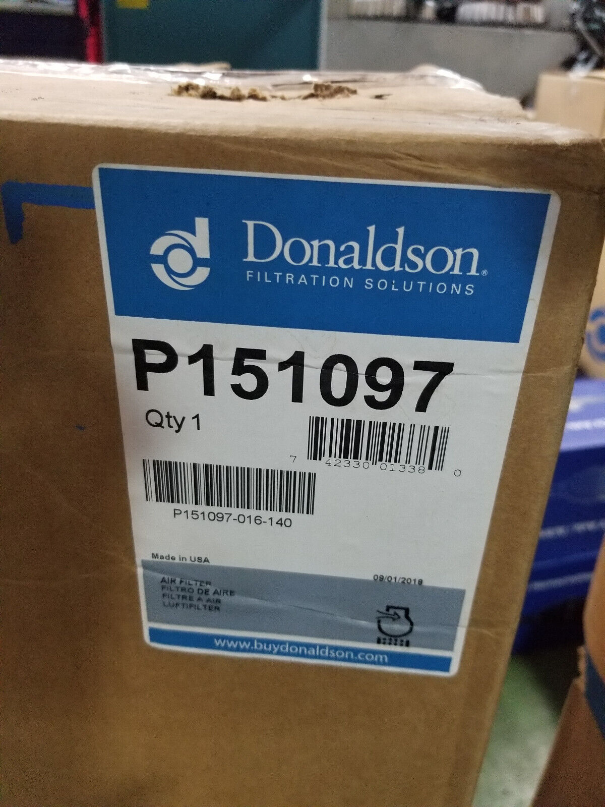 DONALDSON P151097 AIR FILTER