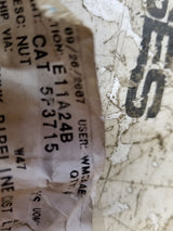 5F-3715 CATERPILLAR NUT 2''-12 Hex Slotted Nut 5F3715