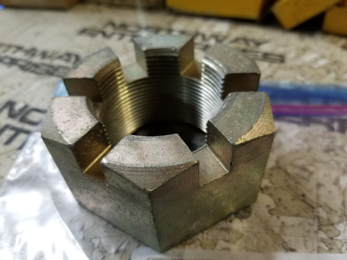 5F-3715 CATERPILLAR NUT 2''-12 Hex Slotted Nut 5F3715