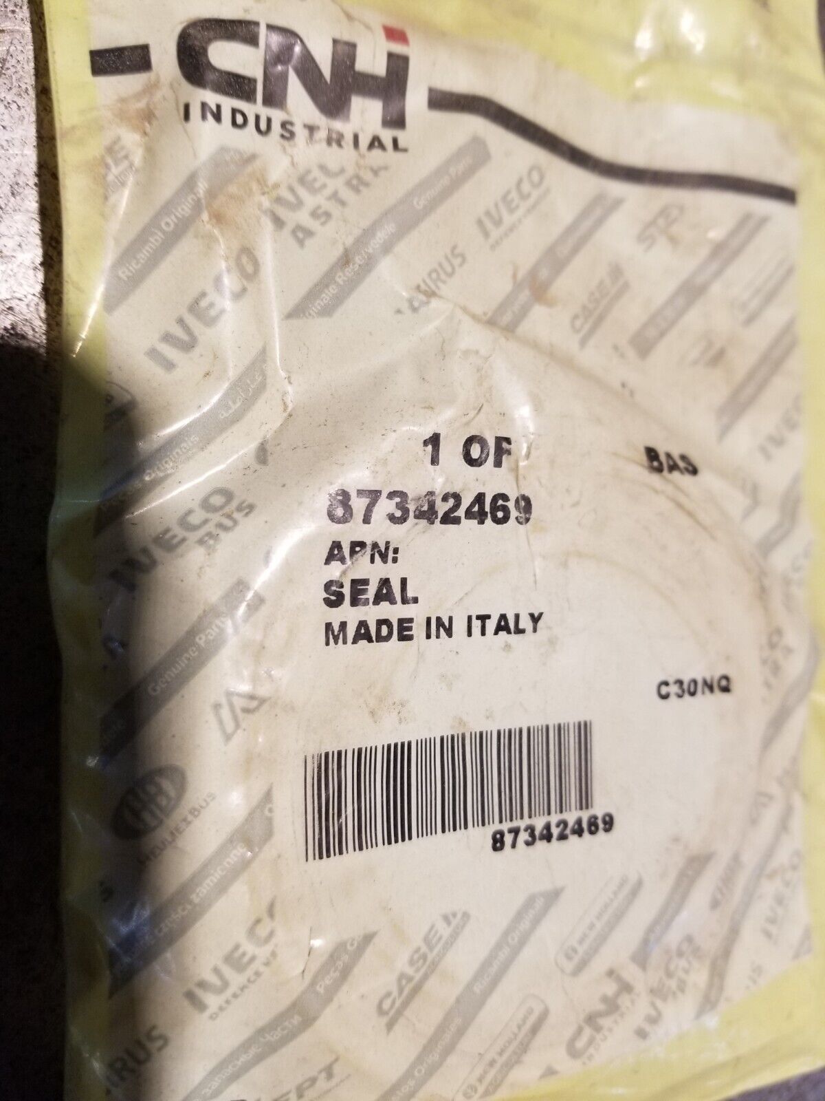 87342469 CASE CNH SEAL
