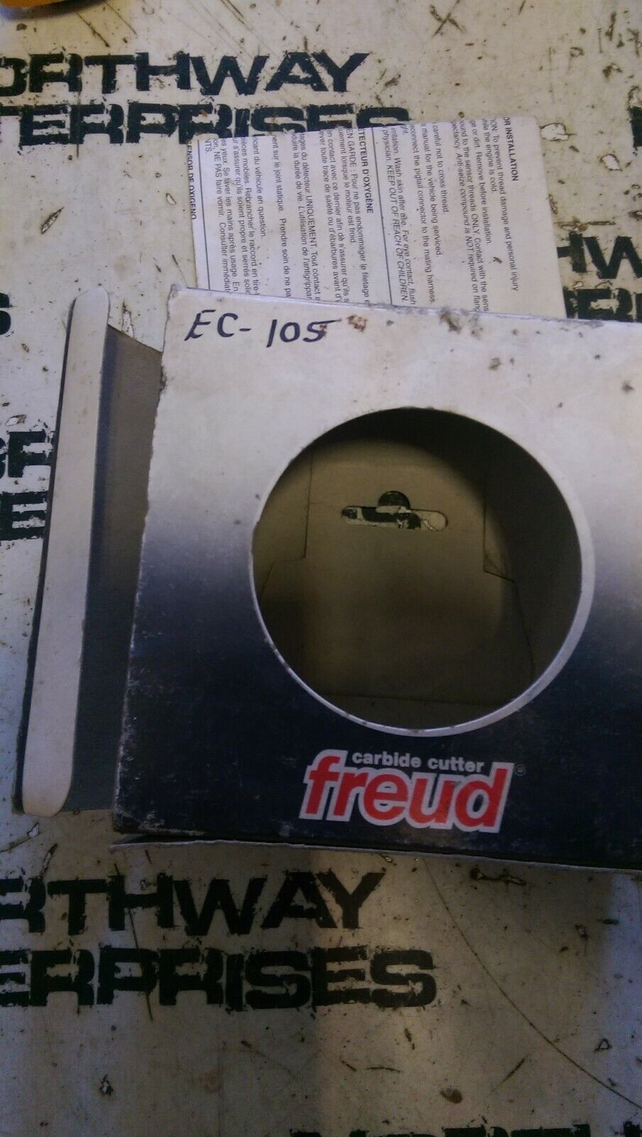 Freud - 2-7/8" (Dia.) Fixed Wing Convex Radius cutter - EC-105