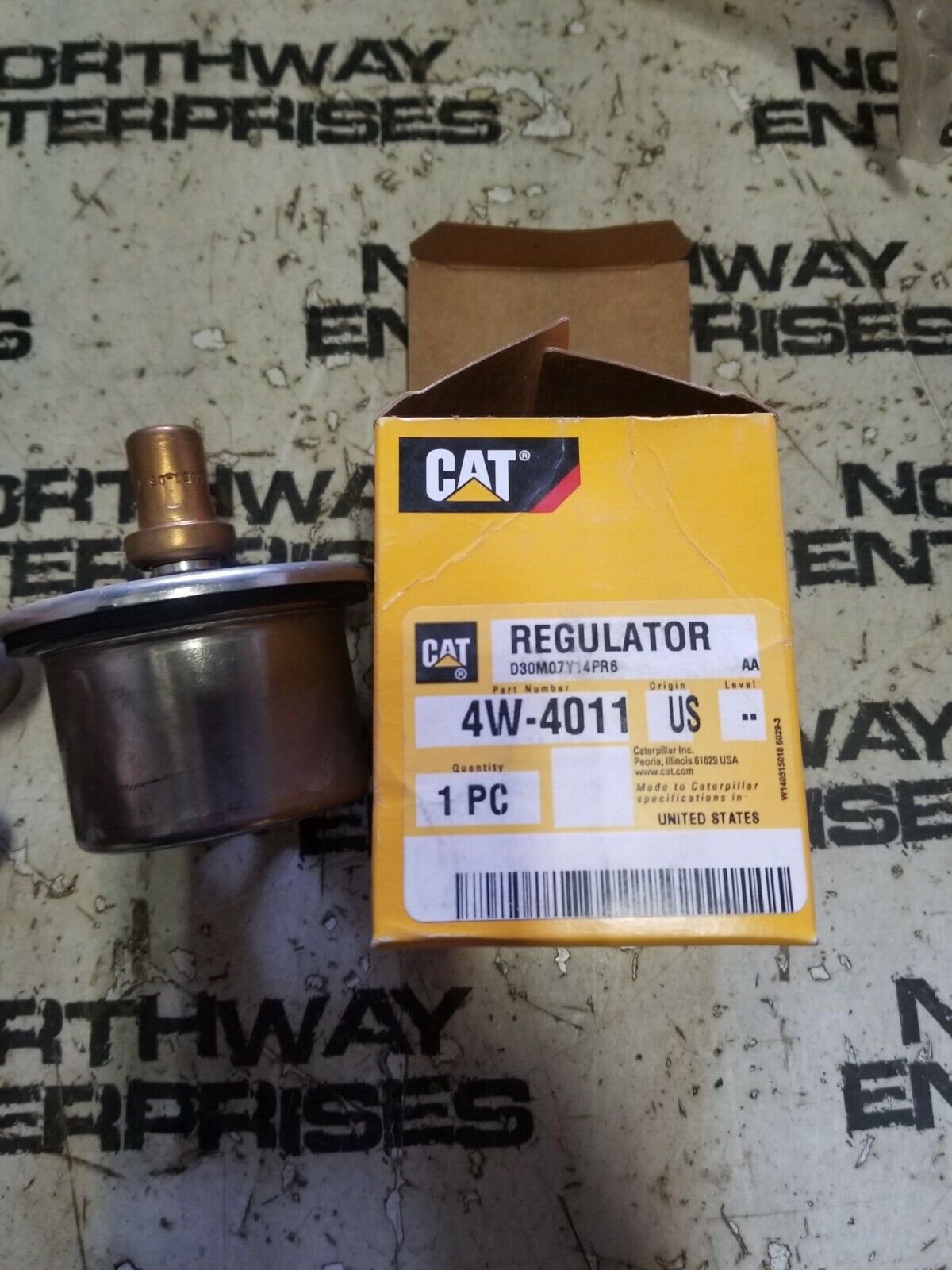 4W-4011 CATERPILLAR THERMOSTAT TEMPERATURE REGULATOR 4W4011: 89 C