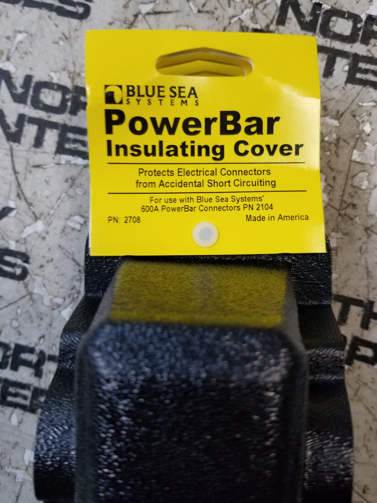 Blue Sea Cover for PowerBar 2104, Part Number: 2708