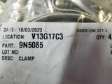 LOT OF 4PC 9N-5085 CAT 80.80mm Minimum Internal Diameter Band V Clamp