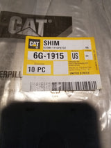 CATERPILLAR SHIM (0.25) 6G1915 bag of 10 shims 6G-1915