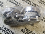 LOT OF 4PC 9N-5085 CAT 80.80mm Minimum Internal Diameter Band V Clamp