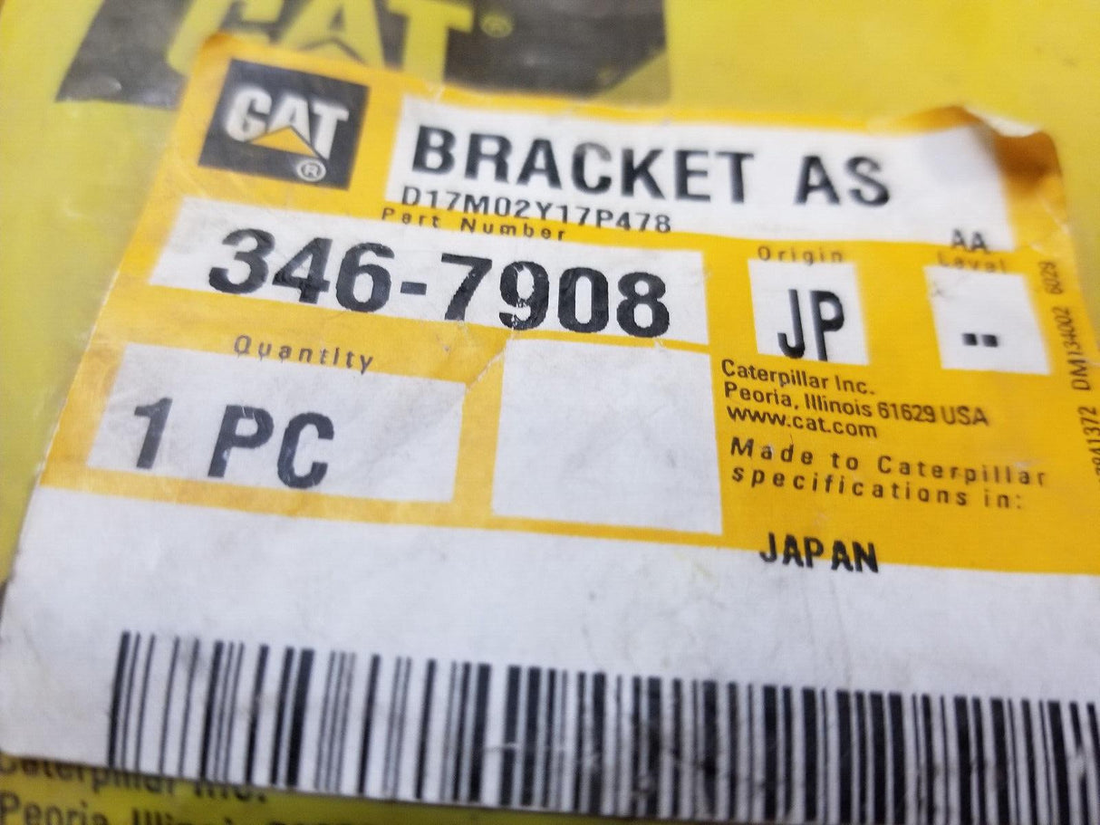 Caterpillar 346-7908 Roof Hatch Weld Nut Lock Bracket 3467908