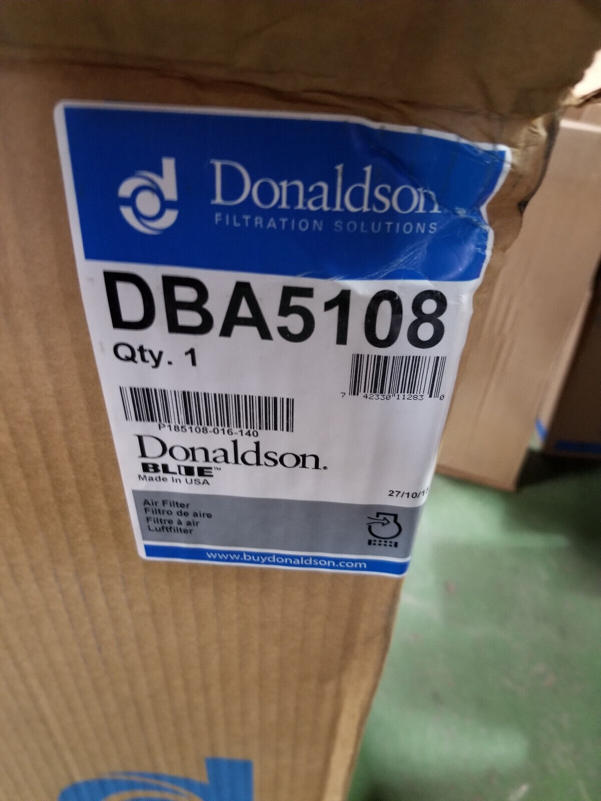 DONALDSON DBA5108 AIR FILTER