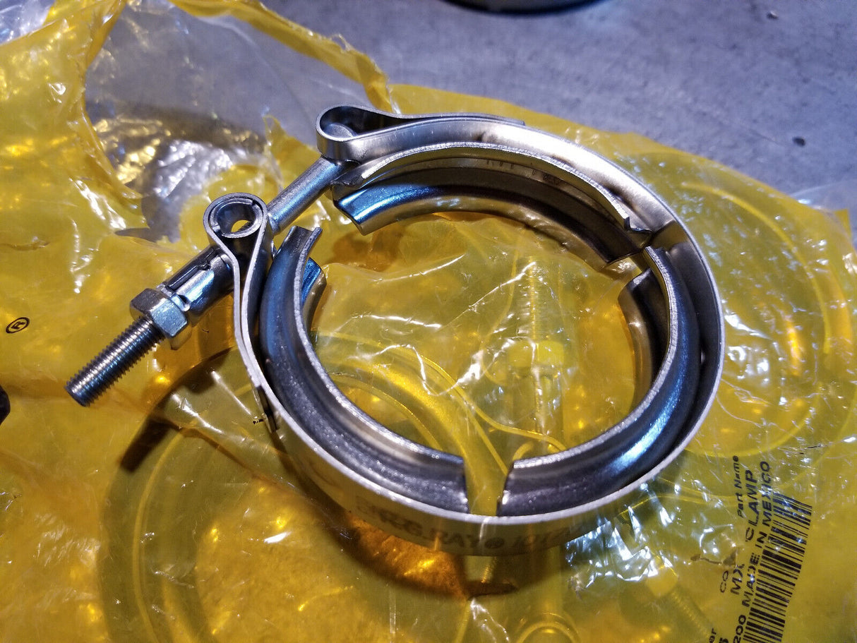 LOT OF 4 -9N-5085 Genuine OEM CATERPILLAR 80.80mm Internal Diameter Band V Clamp