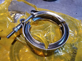 LOT OF 4 -9N-5085 Genuine OEM CATERPILLAR 80.80mm Internal Diameter Band V Clamp