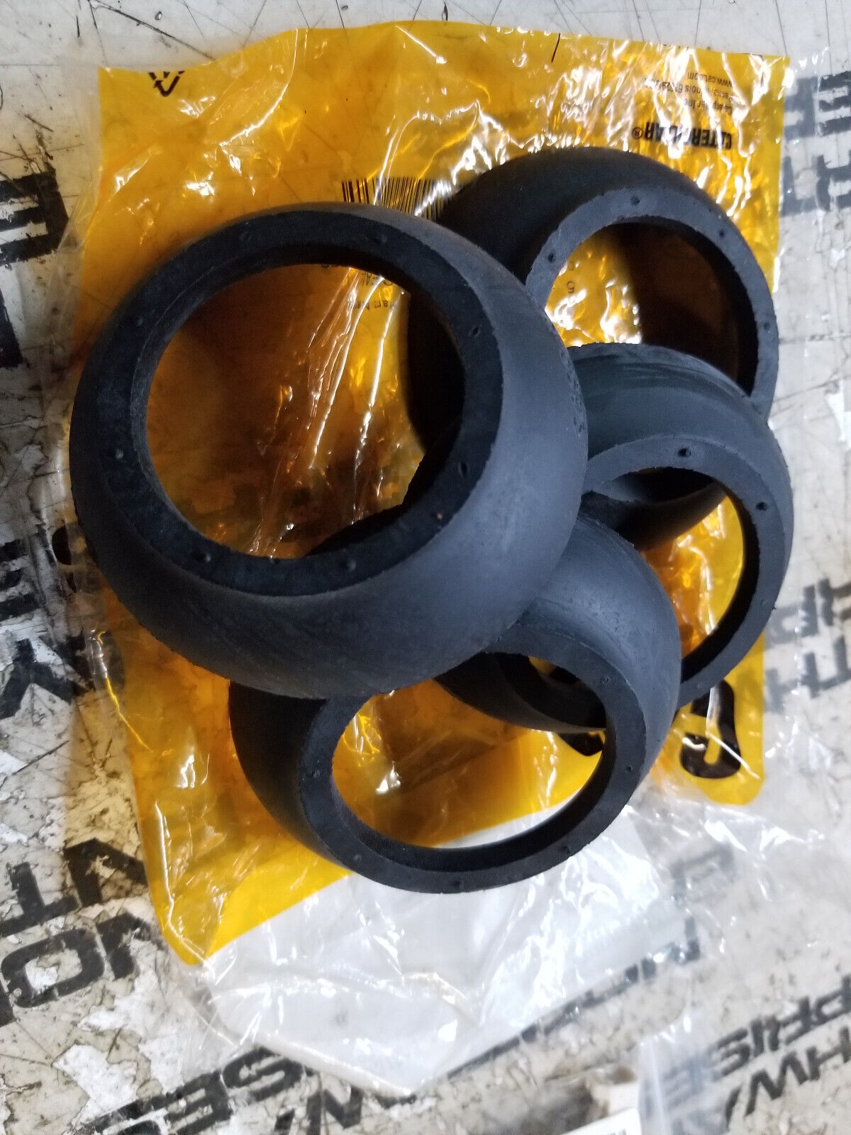 4PC - 283-5593 CAT Steering Cylinder Ball Stud Seal 2835593