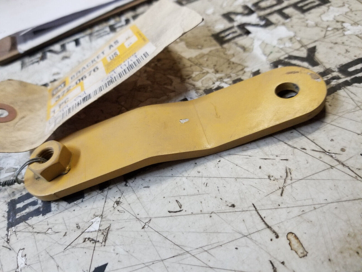 Caterpillar 372-0676 4mm Thick Oil Level Gauge Bracket 3720676