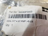 B653DF0003 SEAL KIT 4.37 PMP  6-08 AQUA WHISPER PRO