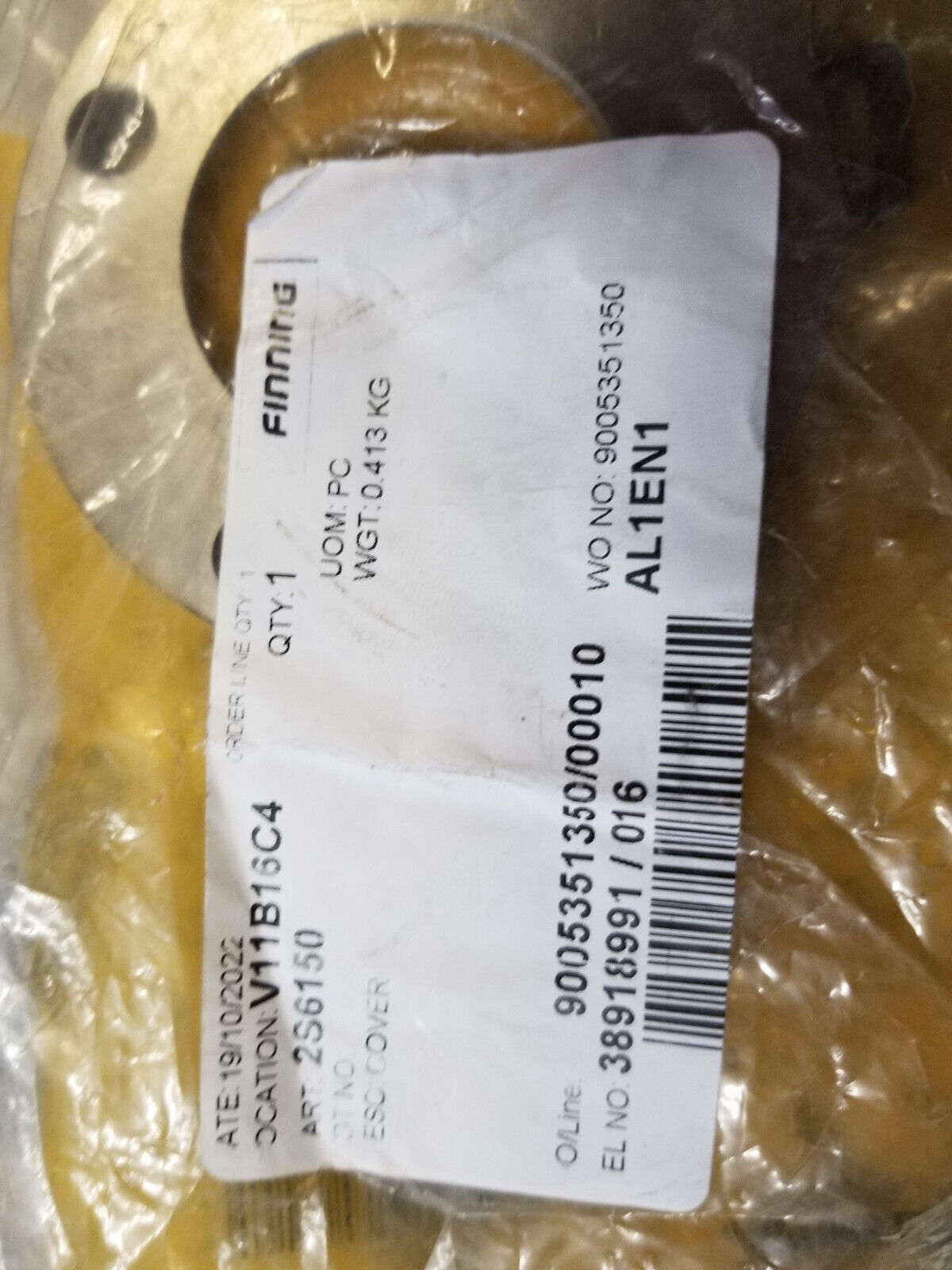 2S-6150 CAT 66.68mm Inside Diameter Tightener Pulley Belt Cover 2S6150