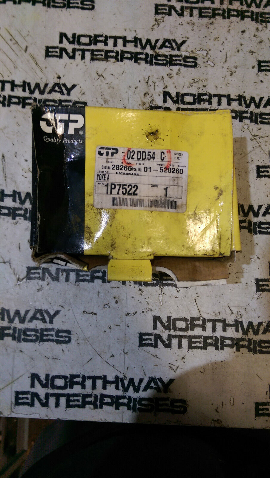 CTP 1P7521 - YOKE 1P7522 fit CATERPILLAR (CAT)
