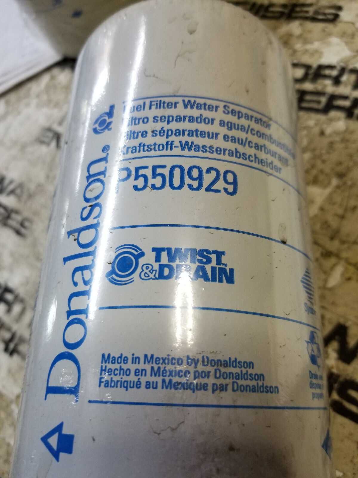 Donaldson Fuel Filter Water Separator - P550929 CASE