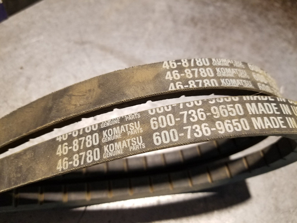 600-736-9650 KOMATSU BELT SET