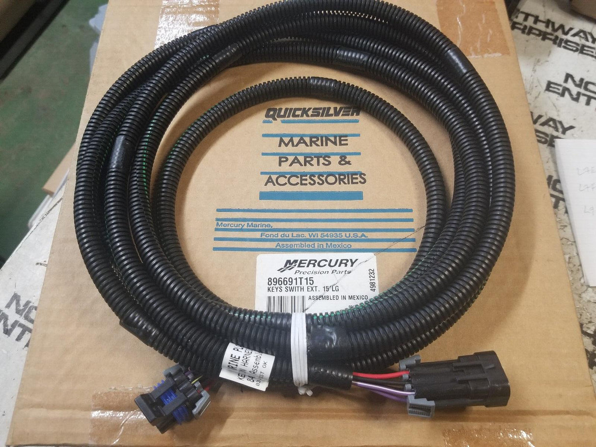 Mercury Mercruiser Quicksilver Oem Part # 896691T15 Harness Asy-15 Ft