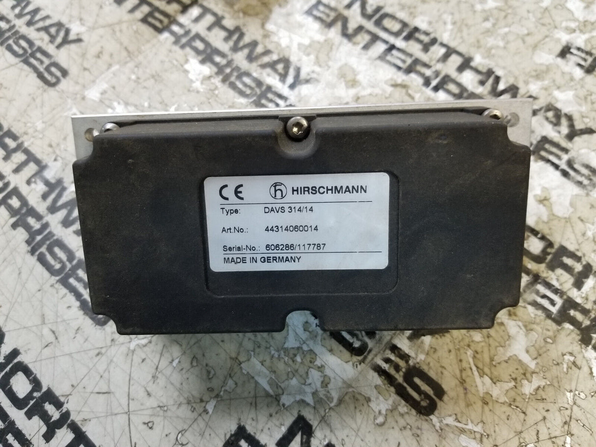 WIKA MC  PAT Hirschmann IFLEX Transducer DAVS 314/14 044-314-060-014